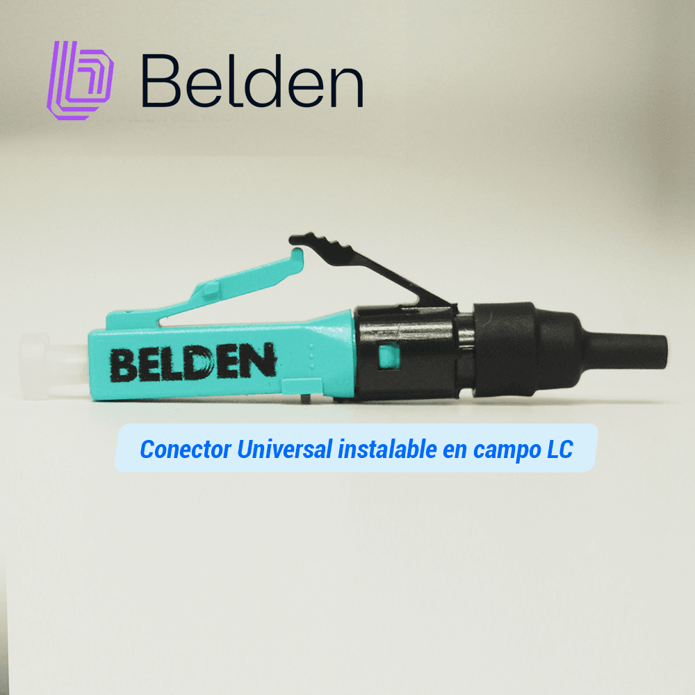 CONECTOR FX BRILLIANCE MULTIMODO BELDEN AX105202-S1 / OM3 / AQUA / LC - Miniatura 4