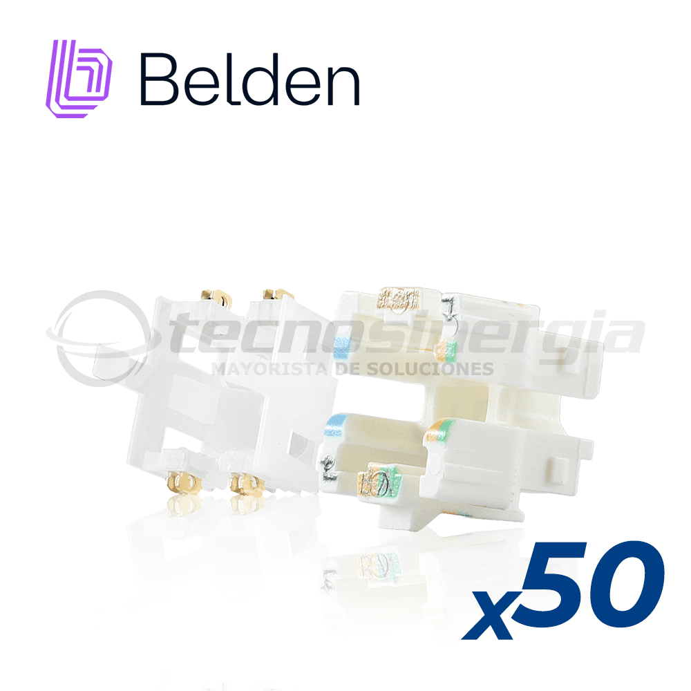 NUCLEOS DE REPUESTO BELDEN RVUCOEW-B50 / REVCONNECT / INTERIOR / BLANCOS / PAQUETE 50 PIEZAS - Miniatura 2