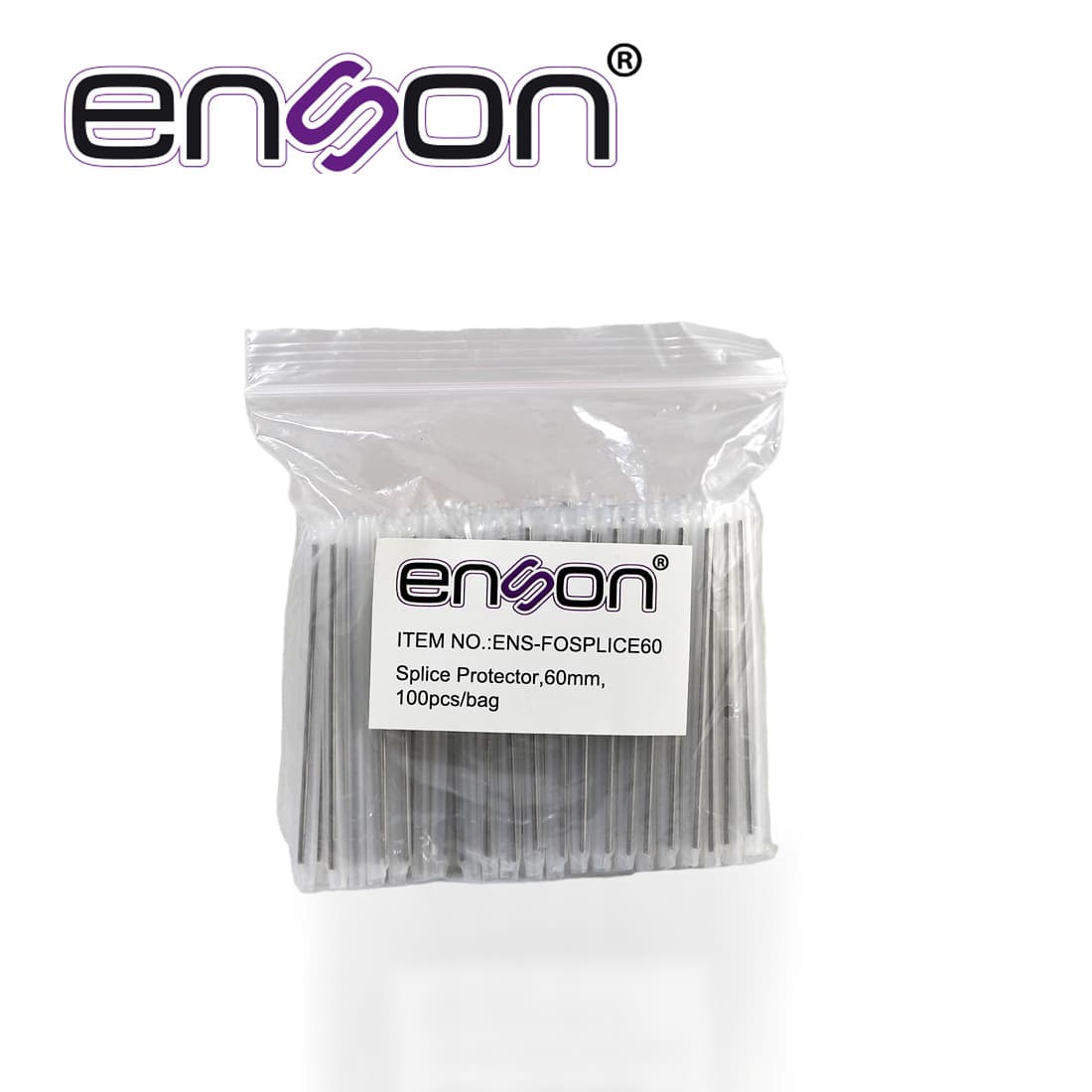 MANGA DE EMPALME ENSON ENS-FOSPLICE60 LARGO 60 MM PAQUETE CON 100 PIEZAS - Miniatura 2