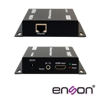 KIT TRANSMISION HDMI POR IP HASTA 100METROS O POR MEDIO DE RED. INCLUYE 1 TRANSMISOR ENS-HE8200T Y UN RECEPTOR ENS-HE8200R - Miniatura 4