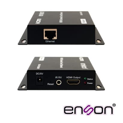 KIT TRANSMISION HDMI POR IP HASTA 100METROS O POR MEDIO DE RED. INCLUYE 1 TRANSMISOR ENS-HE8200T Y UN RECEPTOR ENS-HE8200R - Miniatura 6