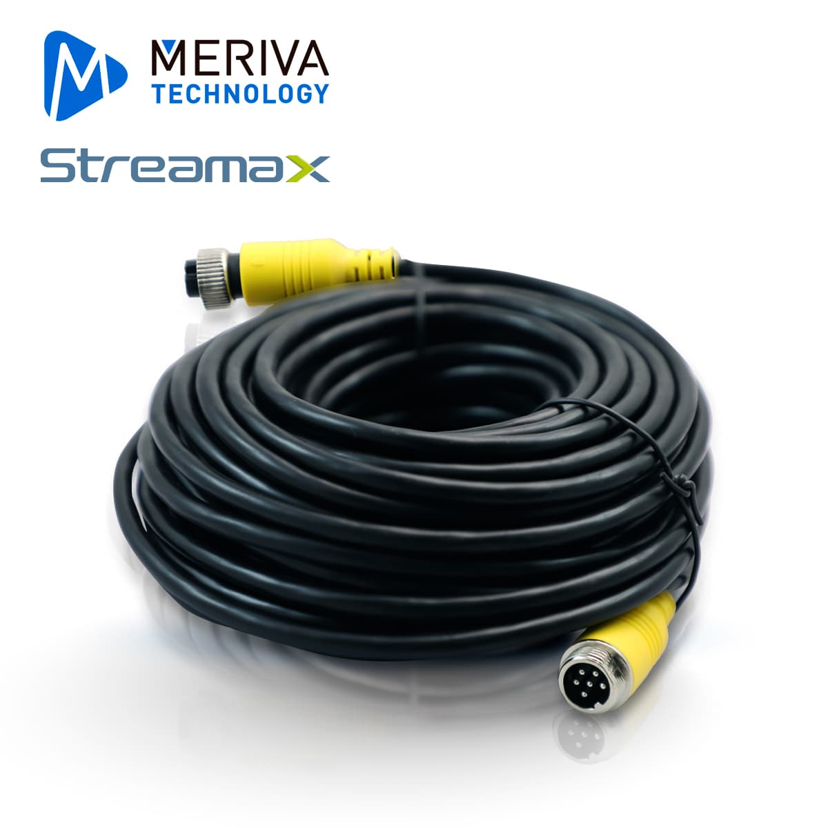 CABLE DIN DE AVIACION SERIE ECO MERIVA TECHNOLOGY MCBEIP1150 / 6 PINES / 15 METROS / COMPATIBLE CON CAMARAS IP - Miniatura 2