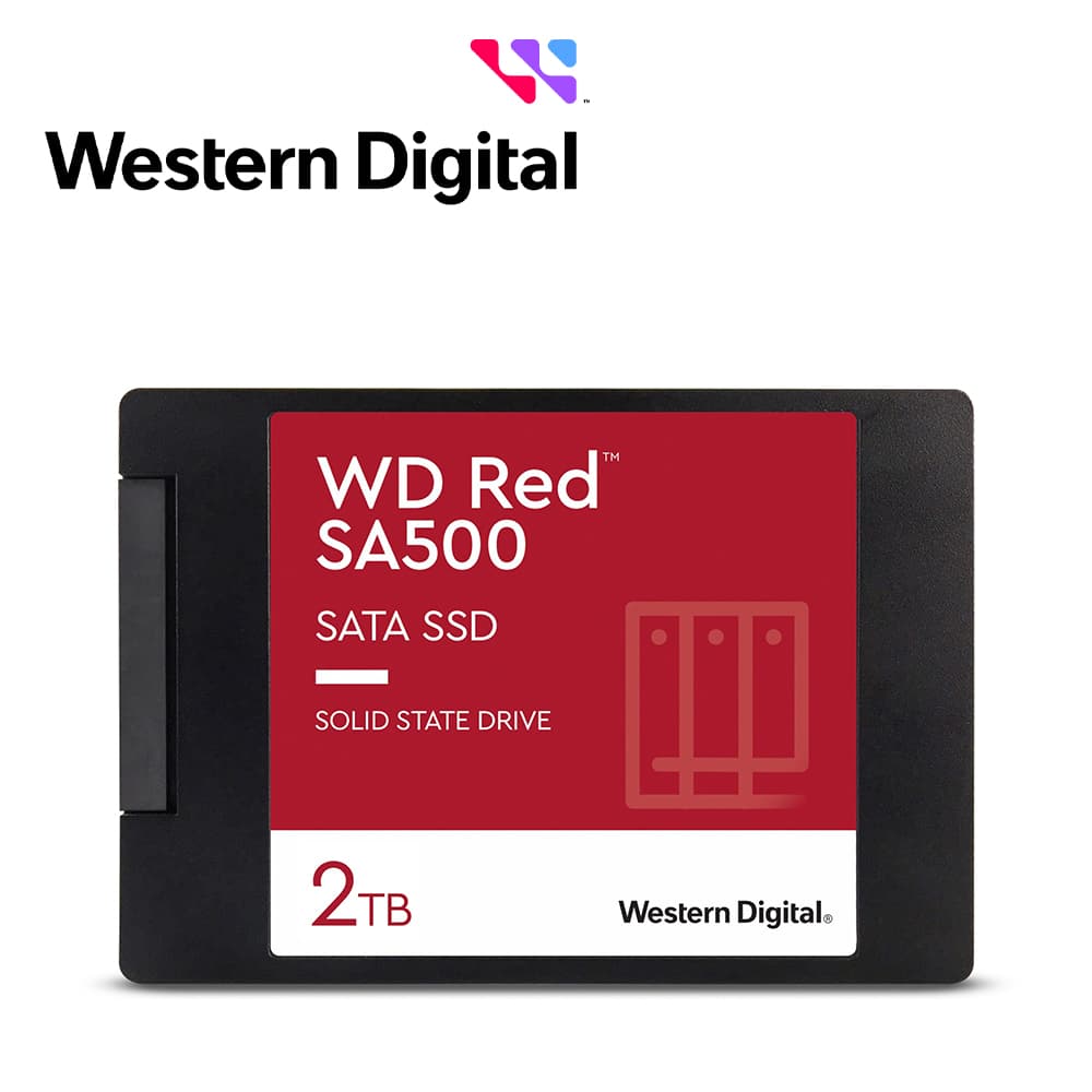 SSD WESTERN DIGITAL SERIE RED WDS200T2R0A 2 TB SATA III FF 2.5 PULGADAS TBW 1300 - Miniatura 2