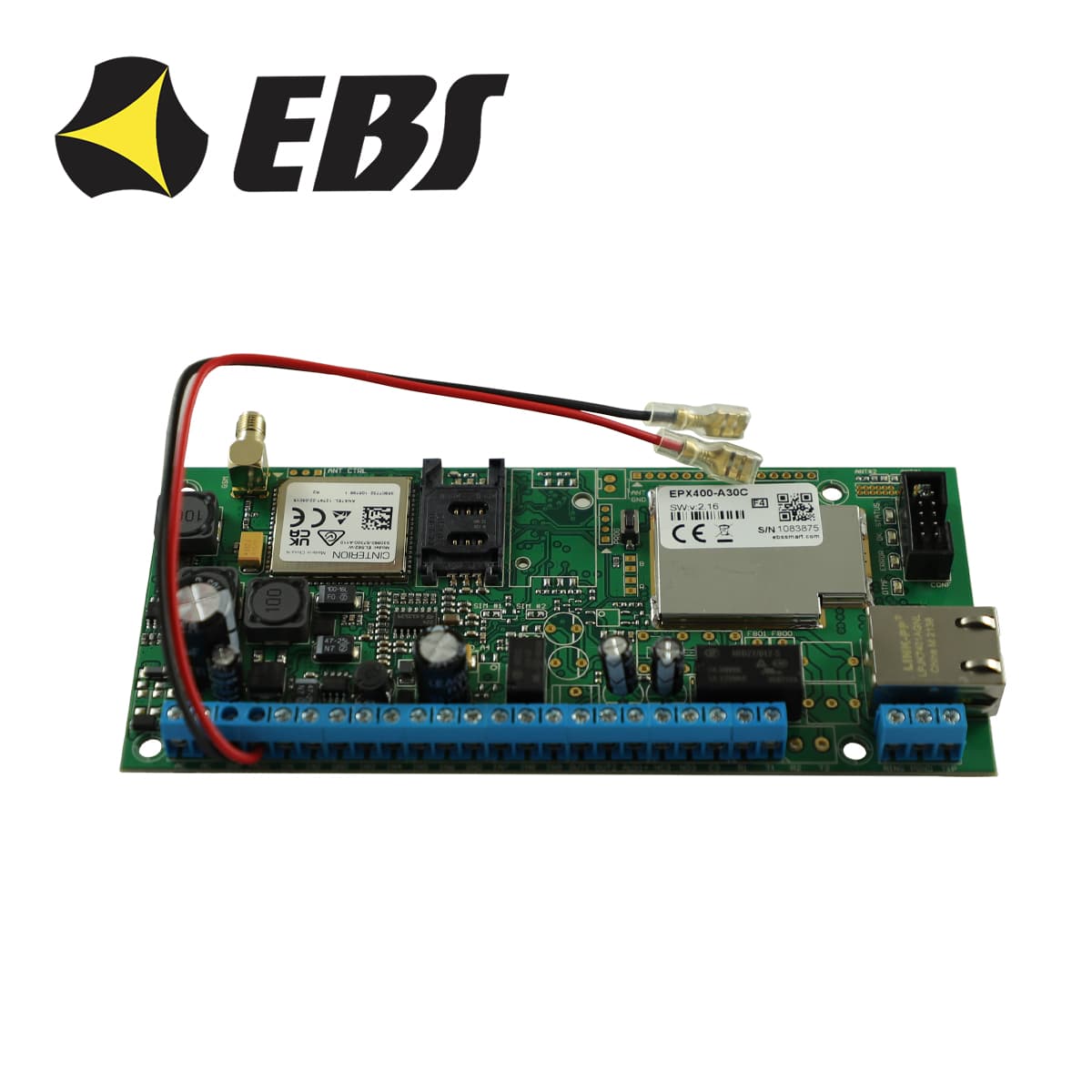 COMUNICADOR IP-GSM 4G UNIVERSAL EBS EPX400-A30C. APP INTEGRADA SIN COSTO. COMPATIBLE CON PANELES RESIDEO, DSC, PARADOX. - Miniatura 2