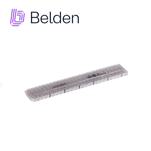 CONECTOR GIGABIX BELDEN AX101447 CATEGORIA 6 BLANCO 6 PUERTOS - Miniatura 2