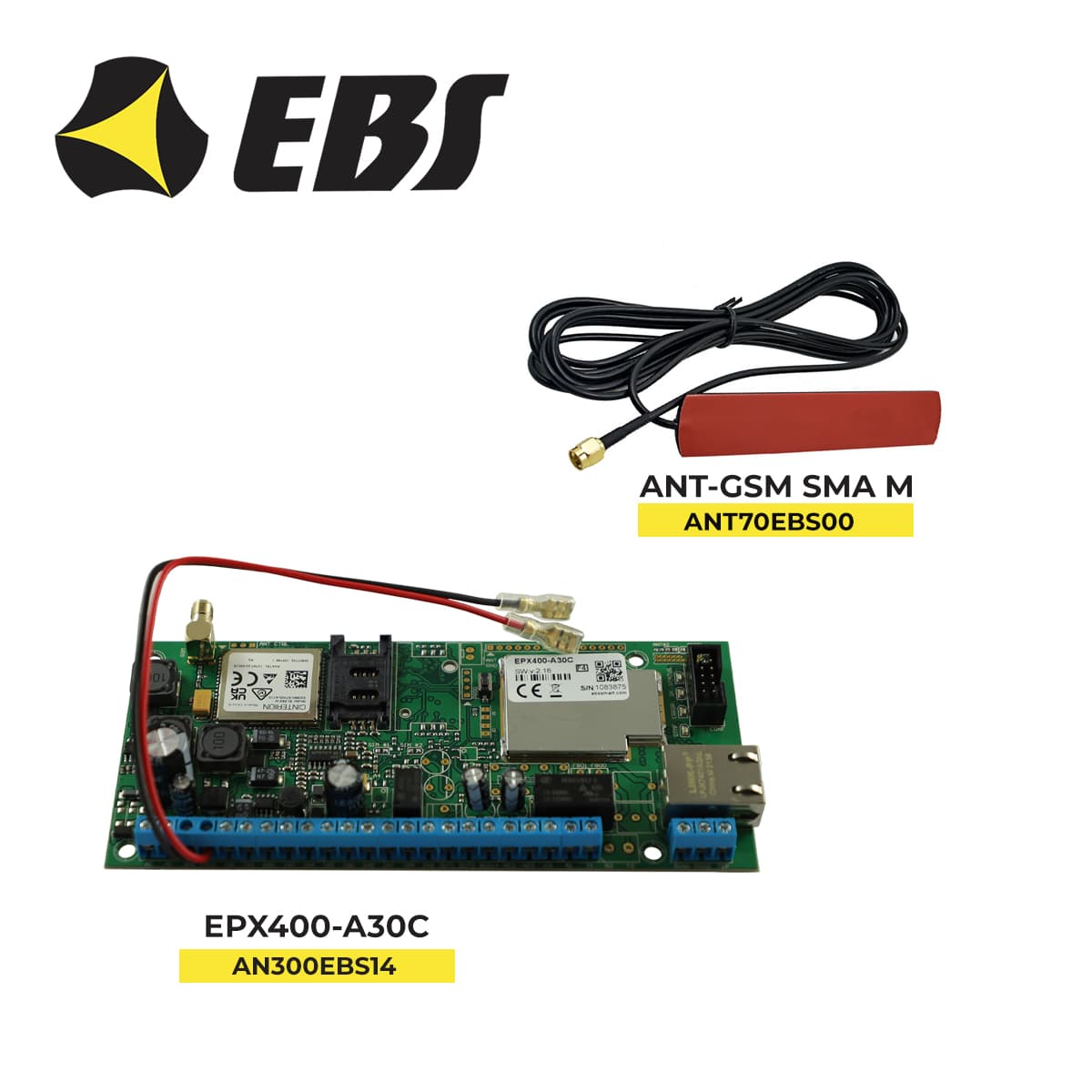 COMUNICADOR IP-GSM 4G UNIVERSAL EBS EPX400-A30C APP INTEGRADA SIN COSTO. INCLUYE ANTENA - Miniatura 5
