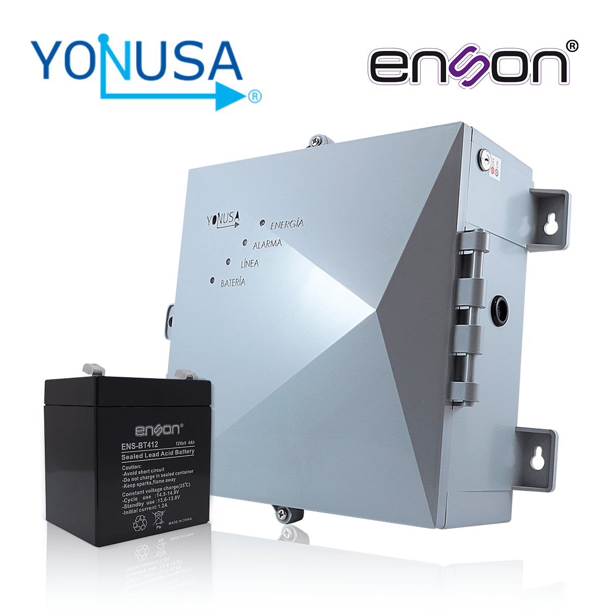 KIT EB BATERIA+ENERGIZADOR YONUSA EY NG 12000 1+ ENS-BT412 O EQUIVALENTE - Miniatura 2