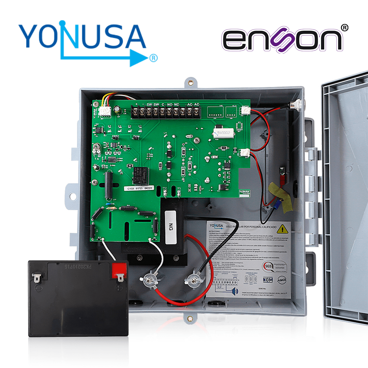 KIT EB BATERIA+ENERGIZADOR YONUSA EY NG 12000 1+ ENS-BT412 O EQUIVALENTE - Miniatura 3