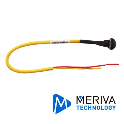 BOTON DE PANICO STREAMAX PANIC BUTTON / CABLEADO / USO EN CASO DE EMERGENCIAS O PANICO PARA EL CONDUCTOR O EL VEHICULO / COMPATIBLE CON CUALQUIER MDVR (SE REQUIERE MODULO DE ALARMA) - Miniatura 2