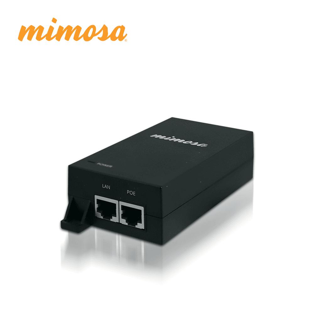 INYECTOR POE GIGABIT MIMOSA 24V 30W PARA RADIOS C6X C5C-EF C5X-IP67 Y A5X-EF (NO INCLUYE CABLE DE CORRIENTE) (3 MESES DE GARANTIA) - Miniatura 2