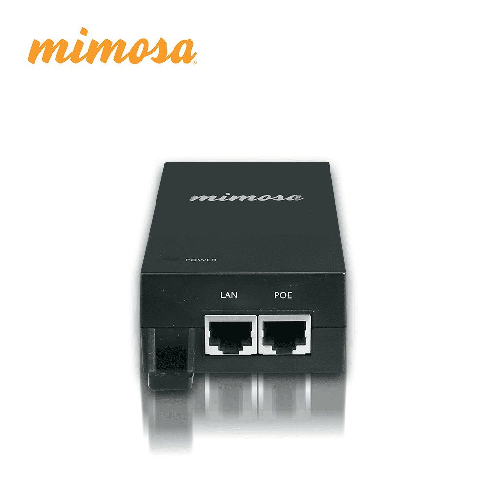 INYECTOR POE GIGABIT MIMOSA 24V 30W PARA RADIOS C6X C5C-EF C5X-IP67 Y A5X-EF (NO INCLUYE CABLE DE CORRIENTE) (3 MESES DE GARANTIA) - Miniatura 3