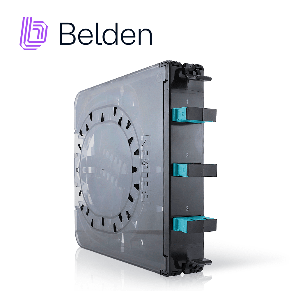 CASSETE BELDEN FC3X03SDFS 3 ADAPTADORES SC 6 HILOS MULTIMODO OM3 - Miniatura 2