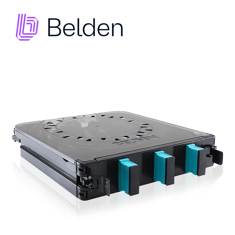 CASSETE BELDEN FC3X03SDFS 3 ADAPTADORES SC 6 HILOS MULTIMODO OM3 - Miniatura 4