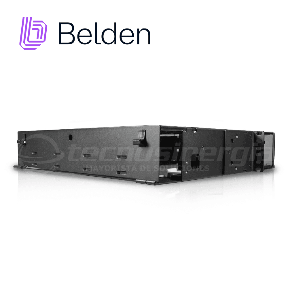 PANEL DE CONEXION BELDEN ECX-02U / 2UR / 4 CASSETTES / 2 FRAMES - Miniatura 4