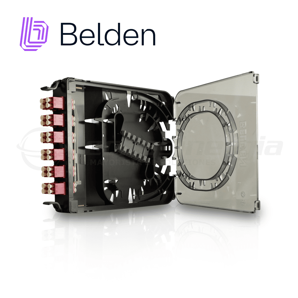 CASSETTE FX ECX BELDEN MULTIMODO FC4X12LDFS / OM4 / ERIKA VIOLETA / LC DUPLEX / 12 PUERTOS - Miniatura 3