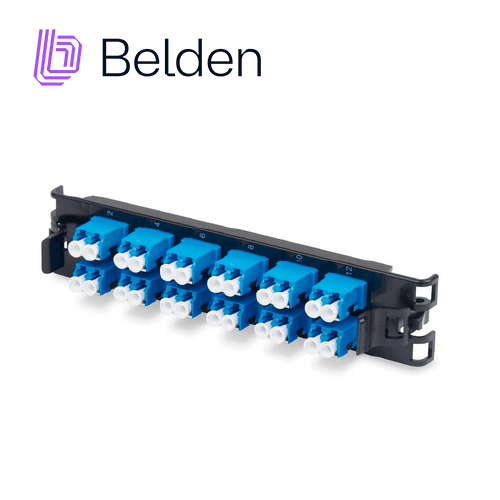 FRAME FX ECX MONOMODO BELDEN FFSX06LD / OS2 / AZUL / LC DUPLEX / 6 PUERTOS - Miniatura 2