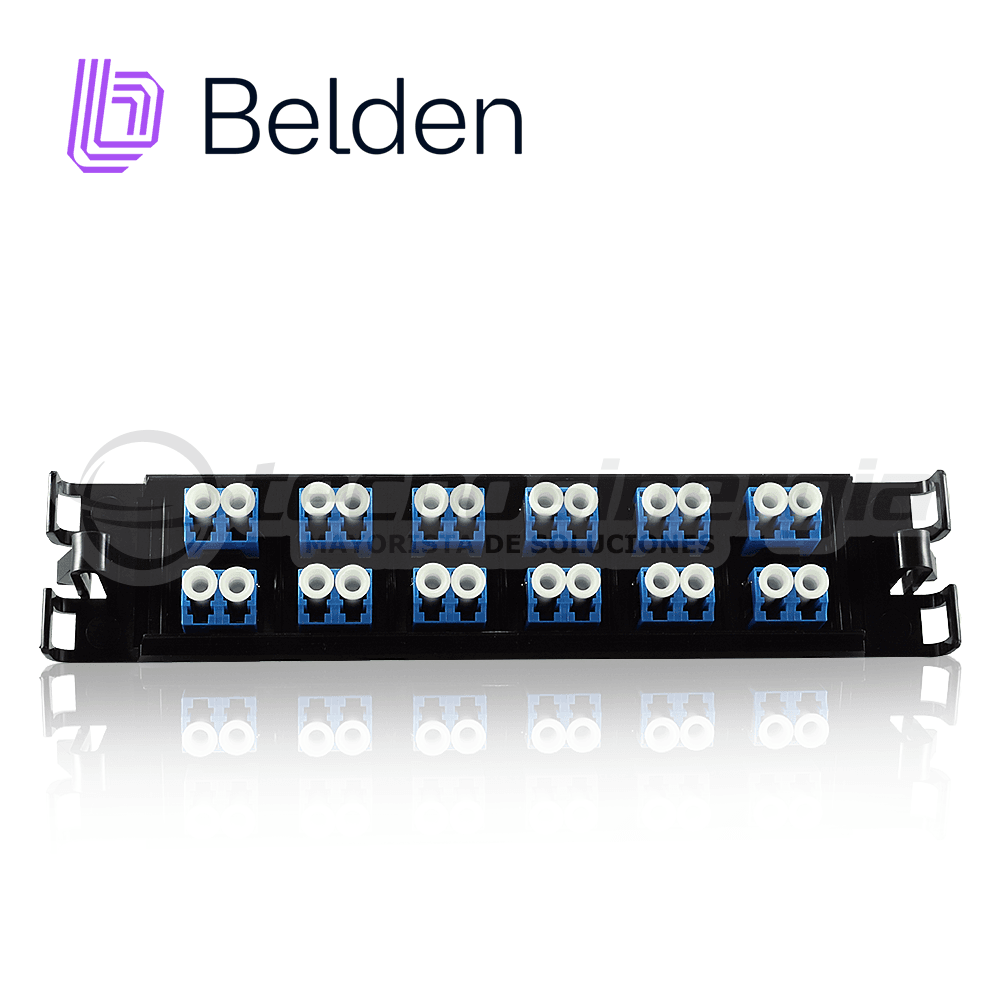FRAME FX ECX MONOMODO BELDEN FFSX12LD / OS2 / AZUL / LC DUPLEX / 12 PUERTOS - Miniatura 4