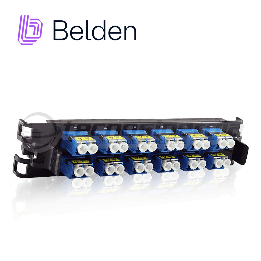 FRAME FX ECX MONOMODO BELDEN FFSX12LD / OS2 / AZUL / LC DUPLEX / 12 PUERTOS - Miniatura 5