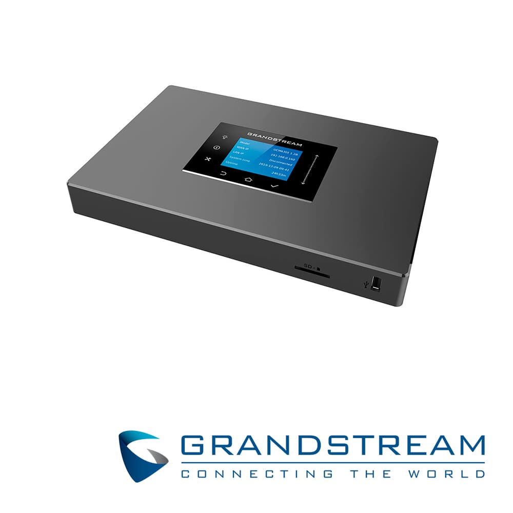 CONMUTADOR IP GRANDSTREAM UCM6300A, SERIE AUDIO, SIN PUERTOS FXS/FXO, IDEAL PARA TRONCALES SIP O PARA OPERAR CON GATEWAYS GXW, 250 EXTENSIONES SIP, 50 LLAMADAS SIMULTANEAS, RUTEADOR, 3 GIGAETH, MULTICONFERENCIAS SOLO AUDIO, VOICEMAIL, IVR, CODECS AUD - Miniatura 2