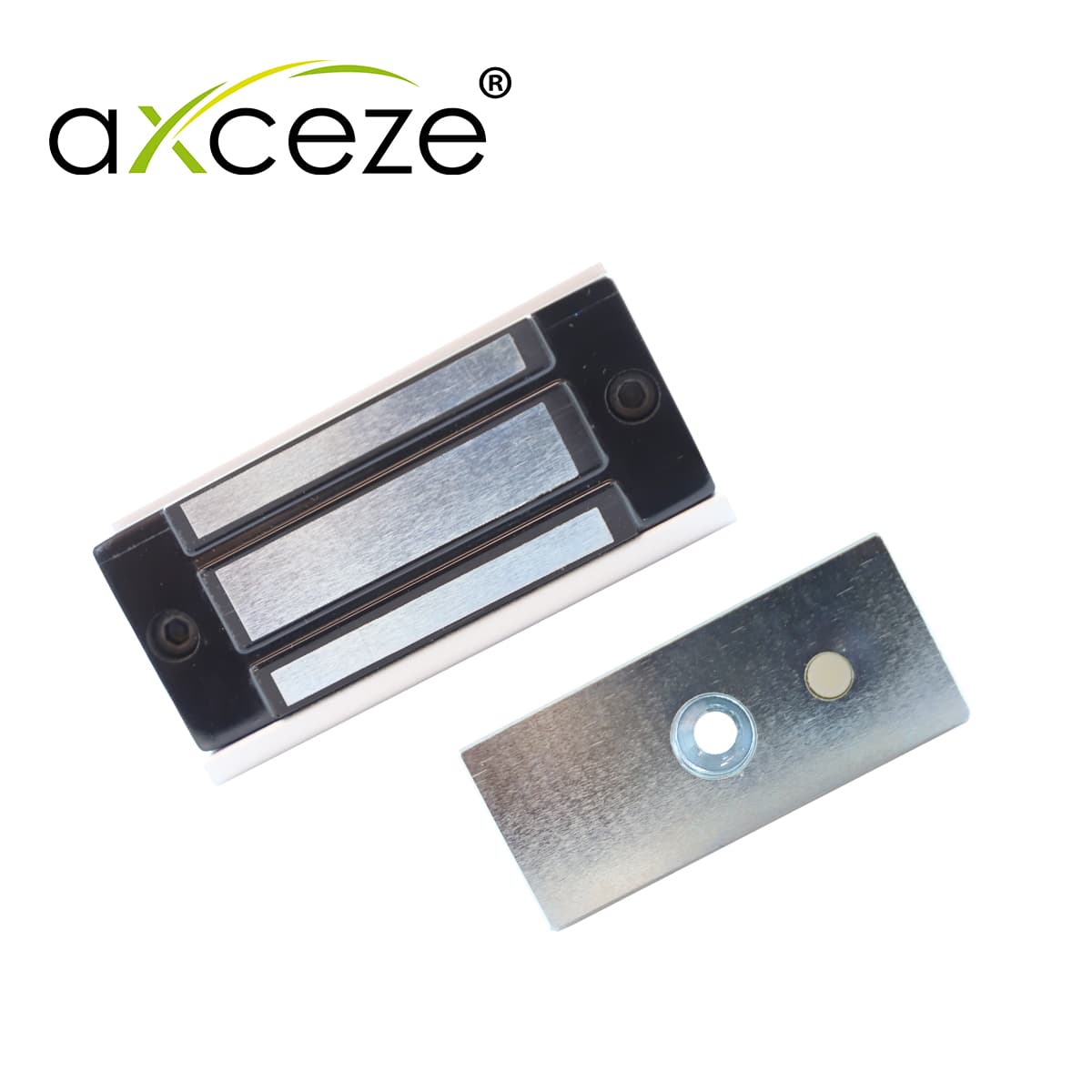 CHAPA MAGNETICA AXCEZE AX-M120 EJERCE UNA FUERZA DE SUJECION DE 120 LIBRAS(60KG) FABRICADO EN ALUMINIO DIMENSIONES 80L X 39.5W X 24.5H - Miniatura 2