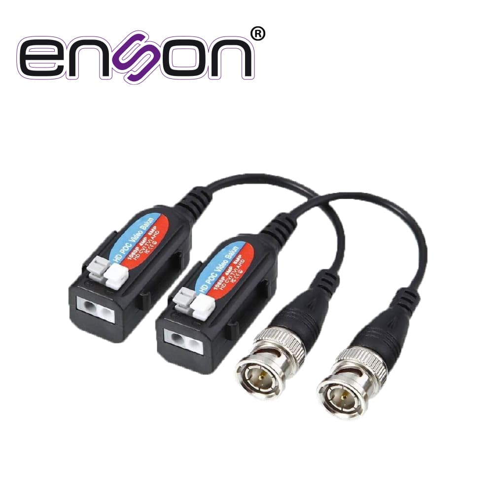 TRANSCEPTOR PASIVO 4K POC ENSON ENS-VT4K CON PROTECCION CONTRA SOBRE TENSIONES SOPORTA RESOLUCIONES 720P 960P 1080P 3MP 4MP 5MP 4K - Miniatura 2