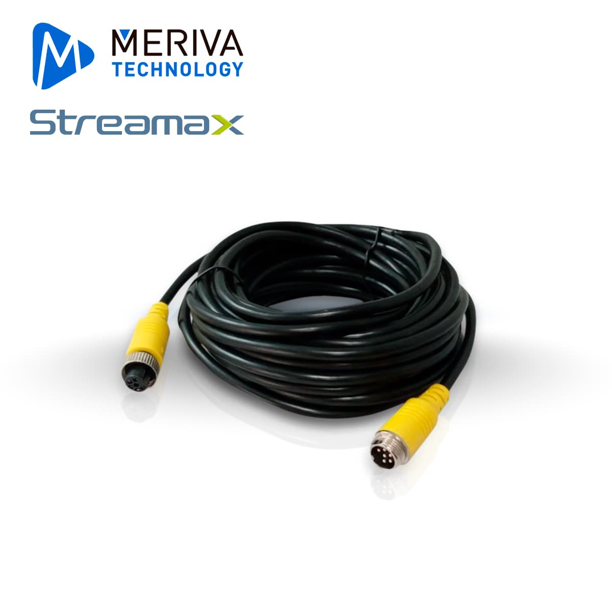 CABLE DIN DE AVIACION SERIE ECO MERIVA TECHNOLOGY MCBEIP70 / 6 PINES / 7 METROS / COMPATIBLE CON CAMARAS IP - Miniatura 2
