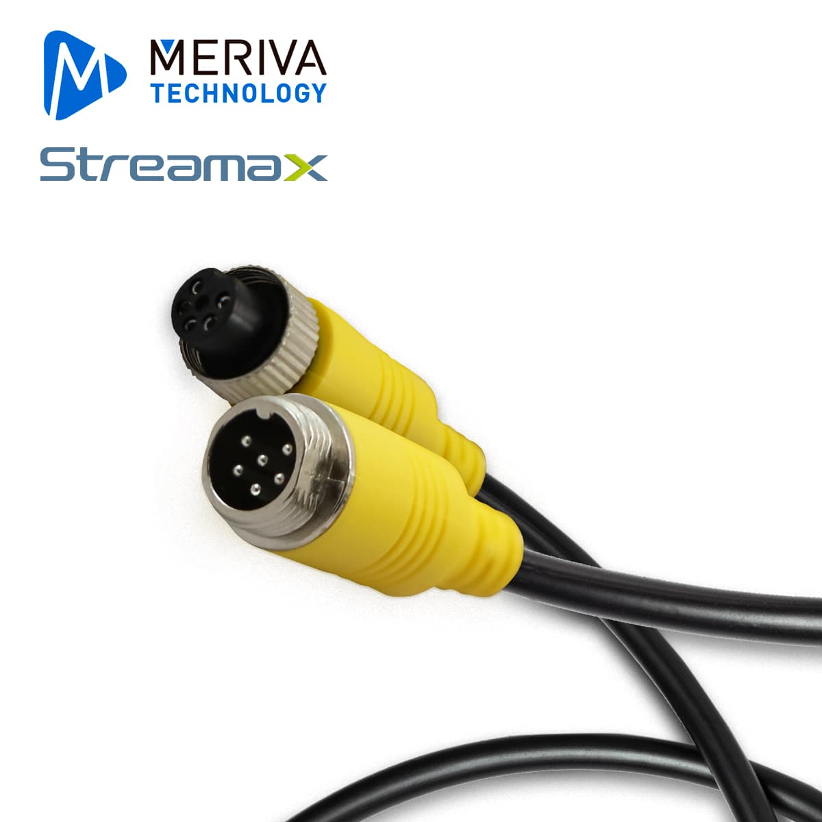 CABLE DIN DE AVIACION SERIE ECO MERIVA TECHNOLOGY MCBEIP30 / 6 PINES / 3 METROS / COMPATIBLE CON CAMARAS IP - Miniatura 3