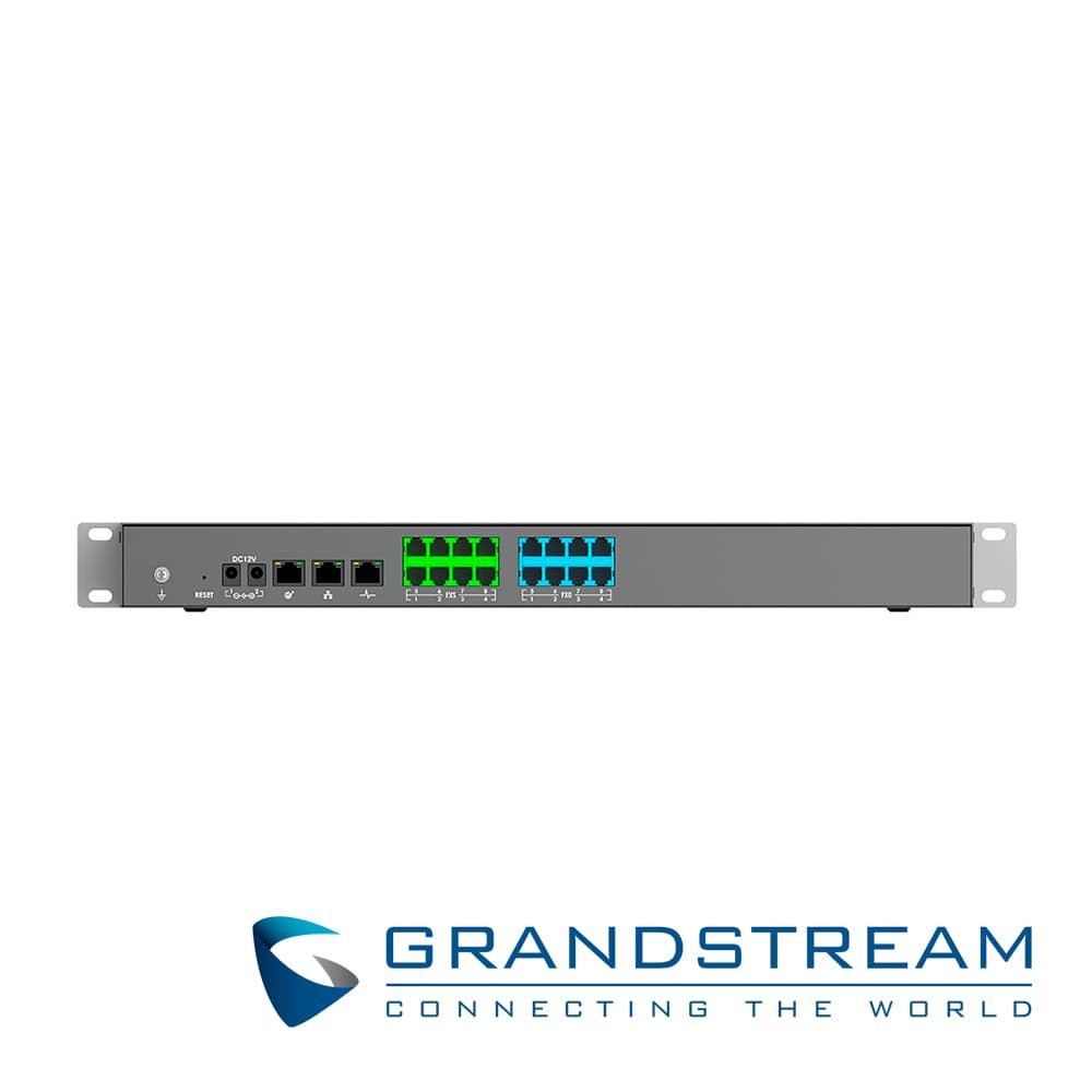CONMUTADOR IP GRANDSTREAM UCM6308A, SERIE AUDIO, 8 LINEAS (FXO), 8 FXS, 1500 EXTENSIONES SIP, 200 LLAMADAS SIMULTANEAS, RUTEADOR, 3 GIGAETH, MULTICONFERENCIA AUDIO, VOICEMAIL, IVR, CODECS AUDIO/VIDEO, PARA ESCRITORIO O RACK, POE, USB, SD, POE Y LCD C - Miniatura 5