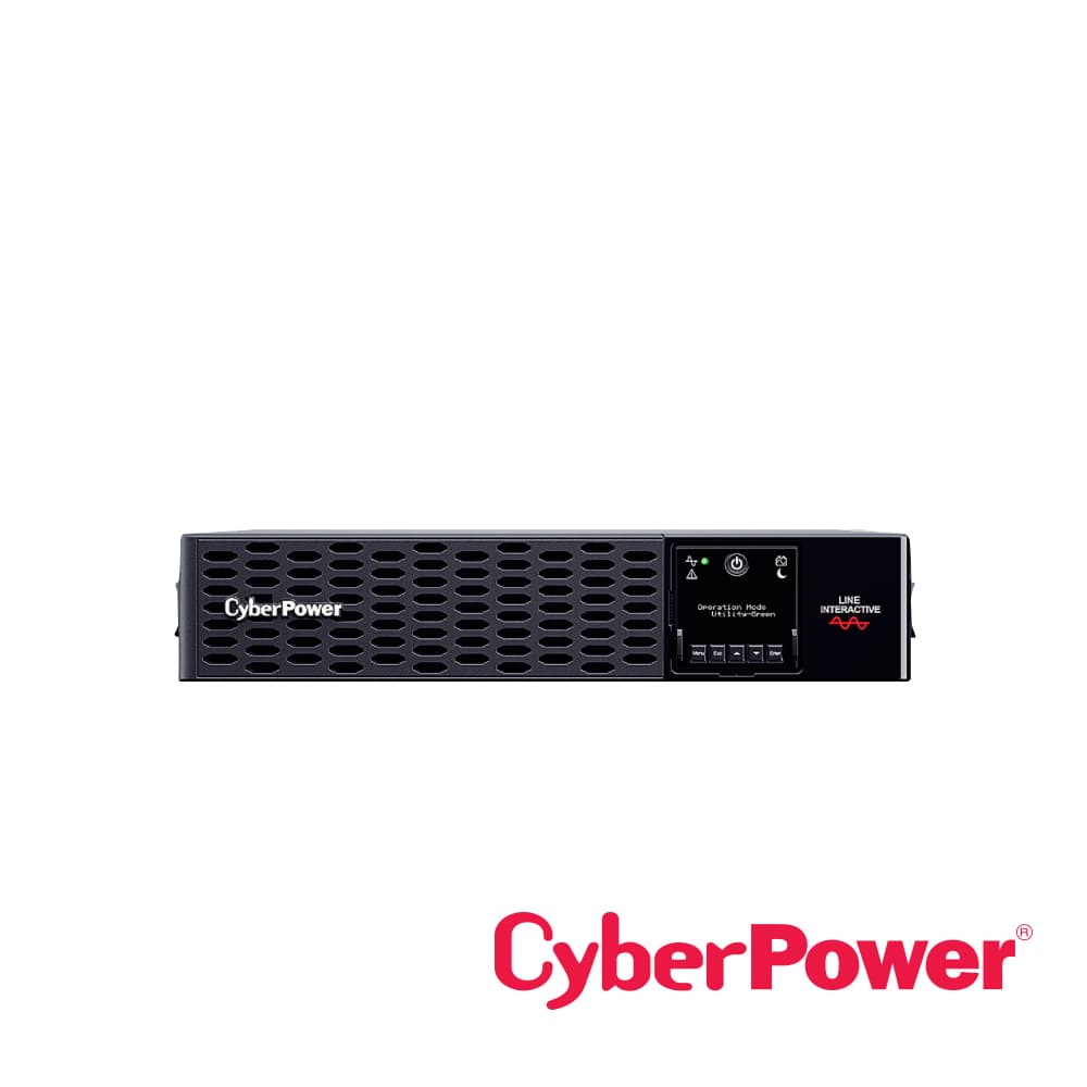UPS CYBERPOWER PR3000RT2U 3000VA/3000W, 120VCA, ONDA SENOIDAL PURA, LINEA INTERACTIVA, TORRE/RACK 2U, CONTACTOS 8 X NEMA 5-20R + 1 X NEMA L5-30R, USB, SERIAL, MONITOREO REMOTO. - Miniatura 3