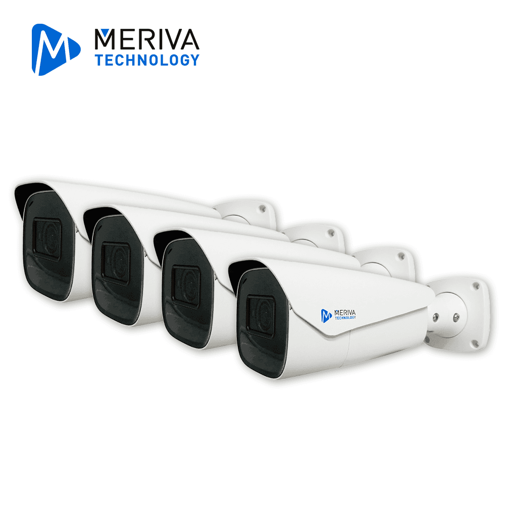KIT BULLET 4K HD MERIVA TECHNOLOGY MSC-82MPKIT / INCLUYE 4 CAMARAS BULLET AHD 8MP LENTE MOTORIZADO 2.8-12MM MSC-8214Z - Miniatura 2