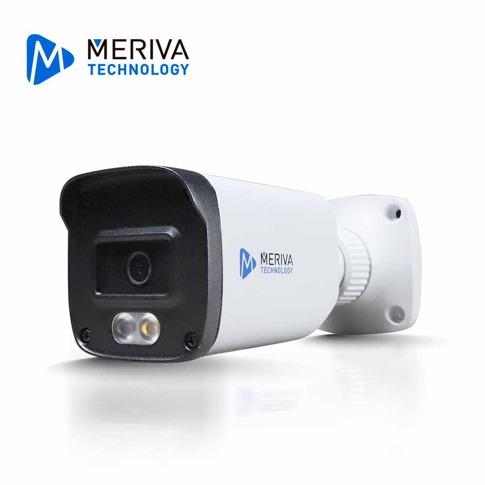 CAMARA HD BULLET MERIVA TECHNOLOGY MDL-5202A / 5MP / AHD/TVI/CVI / 2.8MM / ILUMINACION DUAL (20 - 30M IR / 20M LUZ CALIDA) / IP67 / METALICA / 12 VCD / MICROFONO INTEGRADO / COC / AUDIO POR COAXIAL O UTP (SOLO POR TVI) /  IMAGEN A COLOR 24/7 / NO COM - Miniatura 2