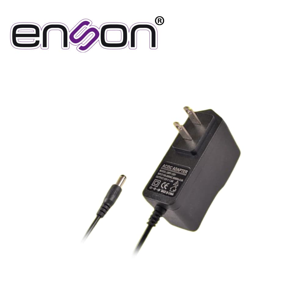 FUENTE DE PODER ENSON ENS- PSW1210 12VDC 1A ENTRADA 110VAC PARA CAMARAS DE VIDEOVIGILANCIA - Miniatura 2
