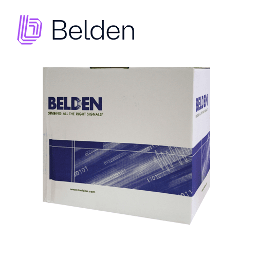 CABLE DE SEGURIDAD Y SONIDO BELDEN 5301UE 008U1000 / INTERIOR / GRIS / 3 CONDUCTORES / 18 AWG / MULTIFILAR / FORRO PVC / CMR / EN CAJA / 1,000 PIES 305 METROS - Miniatura 2