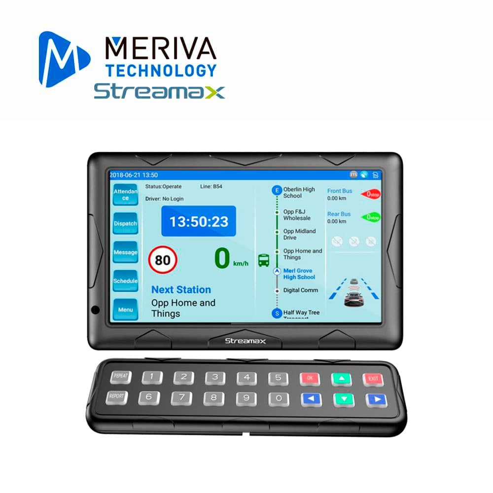 PANTALLA INTERACTIVA STREAMAX MXPAD / 10.1 PULGADAS / CONECTOR DIN 10 PINES / TOUCH / INTEGRACION CON MDVR / SISTEMA ANDROID / ASISTENCIA AL CONDUCTOR / BOCINA INTEGRADA / SOLUCION PARA AUTOBUS / COMPATIBLE CON MDVRS SERIE MX3NPRO Y A8PRO - Miniatura 2