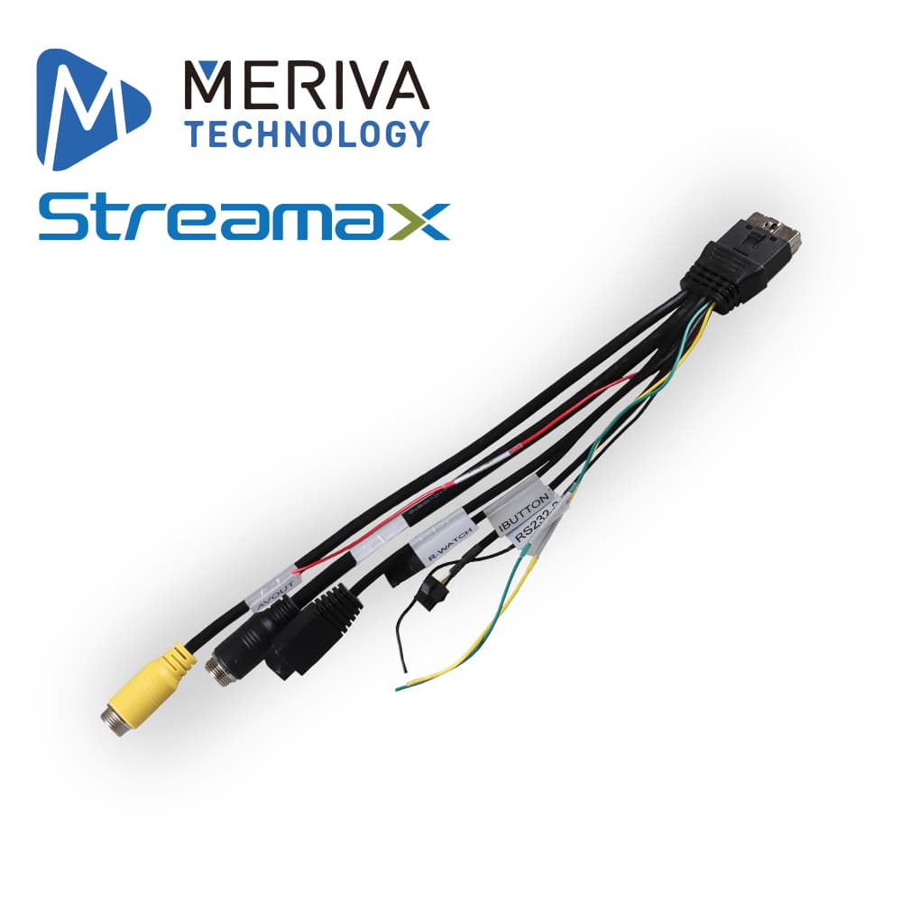 CABLE DE EXPANSION DE CANAL STREAMAX M1N2.0-EXPAN / CONECTOR AV DE 20 PINES / IPC 2 / AVOUT / TERMINAL 232-2 RX / TERMINAL CAN 2 (CAN-H Y CAN-L ) / GND / COMPATIBLE CON M1N 2.0 - Miniatura 2