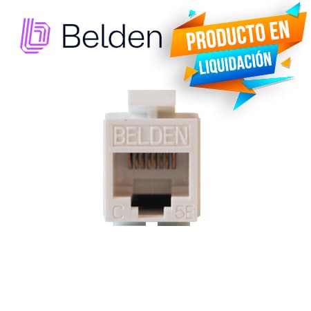 CONECTOR MODULAR JACK RJ45 CAT5E BELDEN AX101309 ESTILO KEYCONNECT BLANCO COMPATIBLE CON FACEPLATE AX102660,AX102655,AX102249 PATCH PANEL MODULAR AX103114,AX103115,AX104599 ESQUEMA DE CABLEADO T568A/B HERRAMIENTA COMPATIBLE AX100749 USO INTERIOR CALI - Miniatura 7