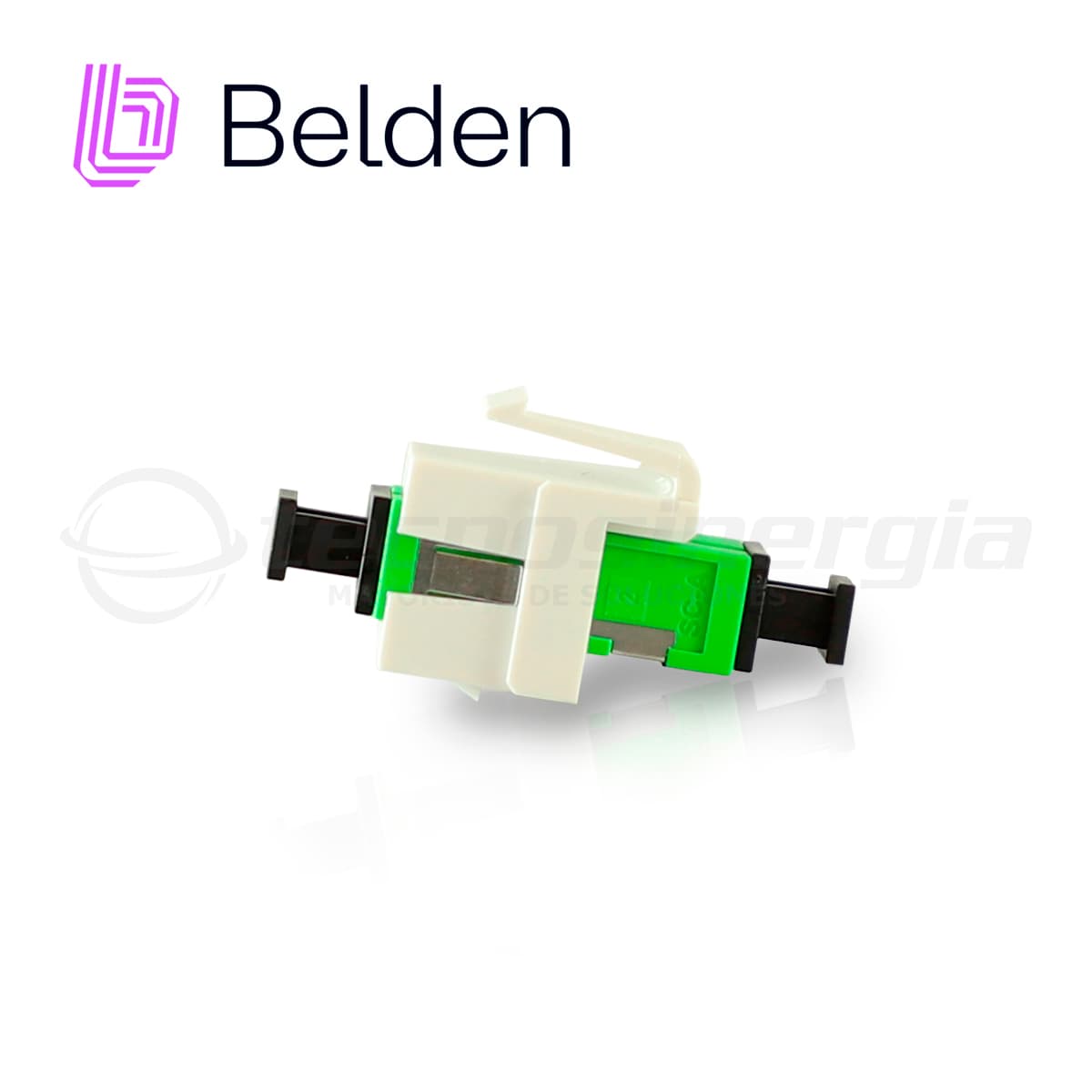 MODULO DE FIBRA AX105374-EW BELDEN KEYCONNECT SC APC SIMPLEX (VERDE) - Miniatura 7