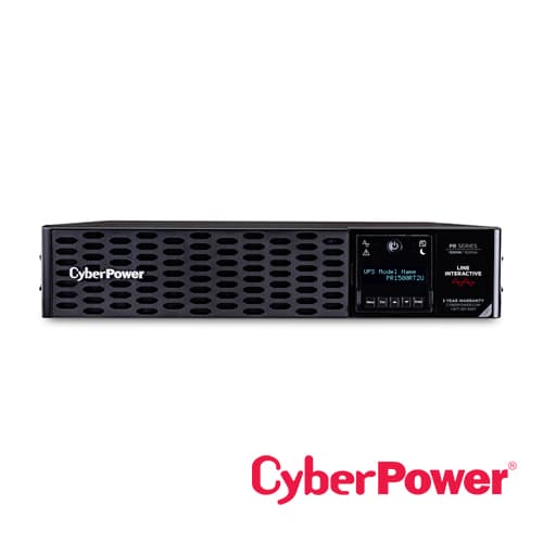 UPS CYBERPOWER PR1500RT2U 1500VA/1500W, 120VCA, ONDA SENOIDAL PURA, LINEA INTERACTIVA  TORRE/RACK 2U, CONTACTOS  8XNEMA 5-15R, USB, SERIAL, SNMP. - Miniatura 2