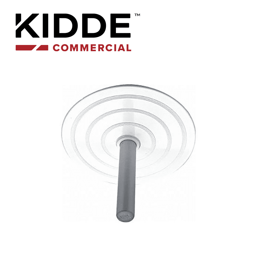 PLACA PARA MONTAR SENSOR MODELO 302 Y 302-AW / KIDDE MODELO AP-P / SE PUEDE INSTALAR EN CUALQUIER CAJA DE SALIDA DE 3 PULGADAS - Miniatura 2
