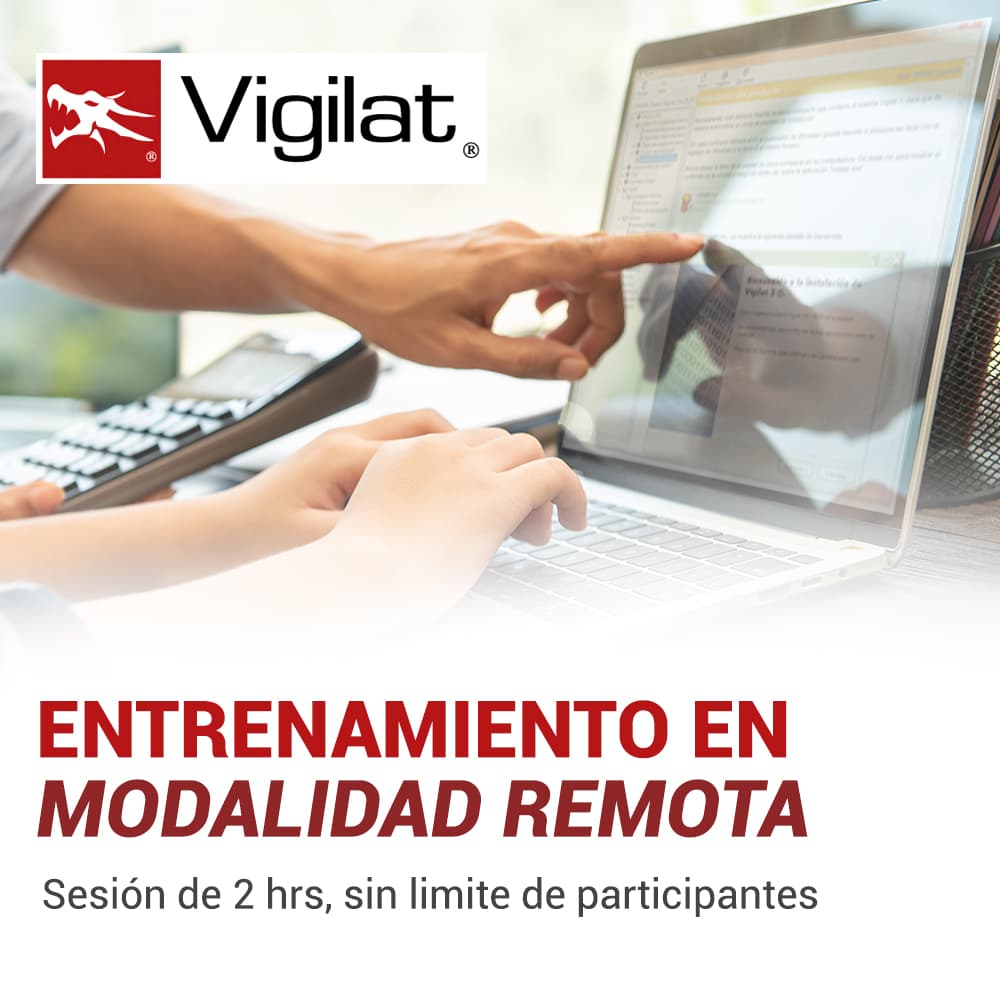 ENTRENAMIENTO EN MODALIDAD REMOTA, VIGILAT, VEBA, CAPACITACION VIGILAT, SESION DE DOS HORAS, SIN LIMITE DE PARTICIPANTES. - Miniatura 2