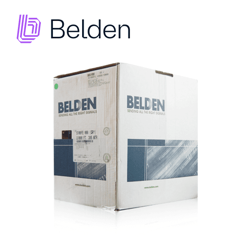 CABLE DE AUDIO COMERCIAL Y SEGURIDAD BELDEN 5100FE 008U1000 / INTERIOR / GRIS / 2 CONDUCTORES / MULTIFILAR / 14 AWG / FORRO PVC / CMR - CL3R - FPLR / BLINDADO / EN CAJA / 1,000 PIES 305 METROS - Miniatura 2
