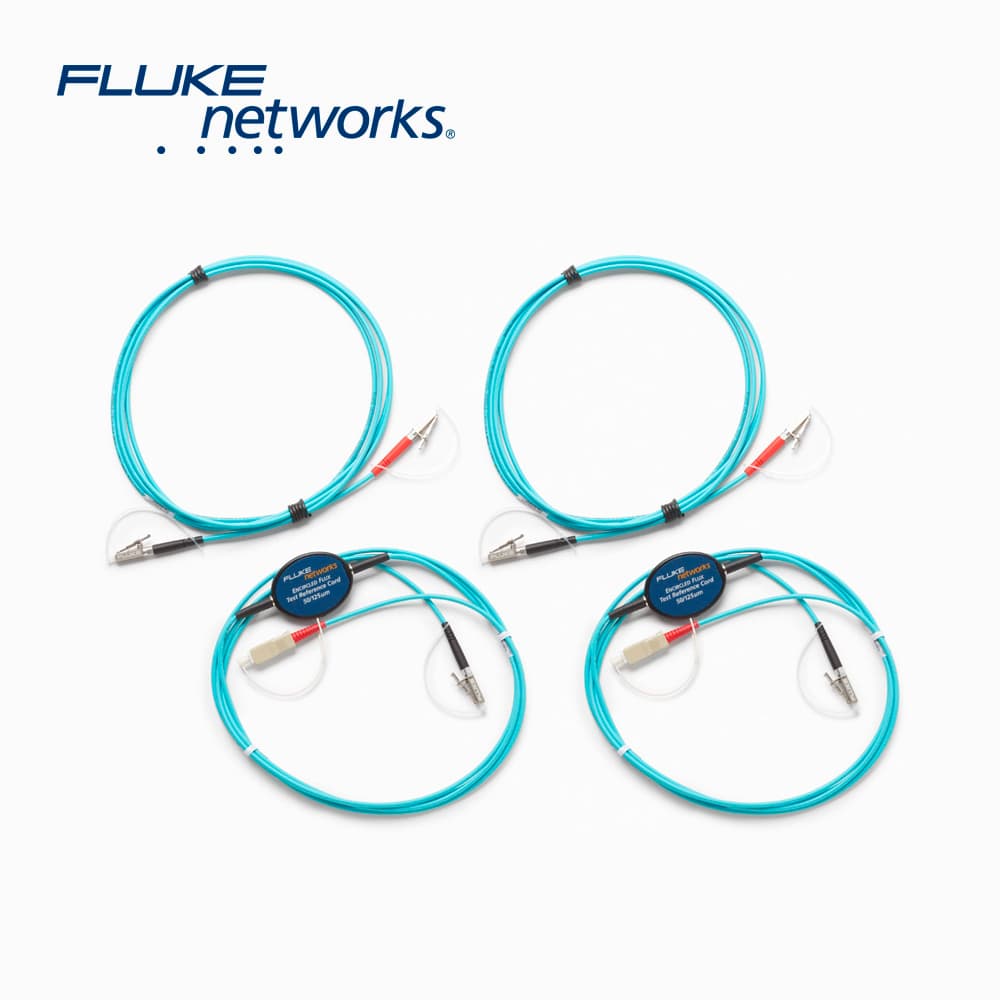KIT DE JUMPER PARA COMPROBACION DE FIBRA OPTICA MULTIMODO (ENCIRCLED FLUX) 2M FLUKE NETWORKS MRC-50EFC-SCLCKITM (2 SC/LC, 2 LC/LC) DE METAL - Miniatura 2