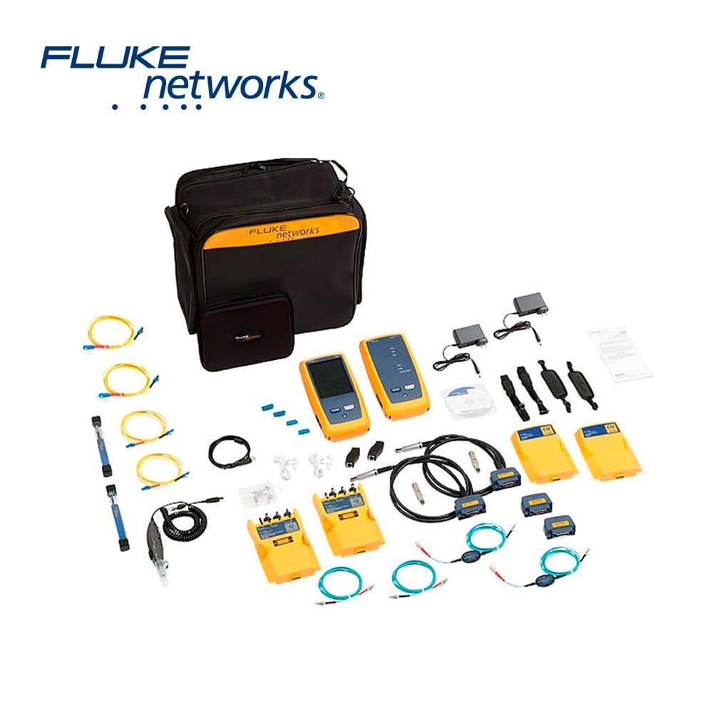 CERTIFICADOR DE COBRE Y FIBRA OPTICA FLUKE NETWORKS DSX2-8000QI INT WIFI MODULOS PARA PRUEBAS DE ENLACE PERMANTE Y ENLACE DE CANAL HASTA CAT 8,MODULOS OLTS CERTIFIBER PRO MULTIMODO Y MONOMODO - Miniatura 2