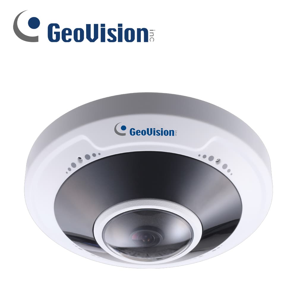 CAMARA IP FISHEYE GEOVISION GV-FER5702 / 5MP / 1.4 MM/ H265 / IR INTELIGENTE 20 MTS / WDR PRO / SALIDA DE ALARMA/ RANURA PARA MICRO SD / MICROFONO EMBEBIDO / 12VCD & POE / ONVIF / IK10 / IP66 - Miniatura 2