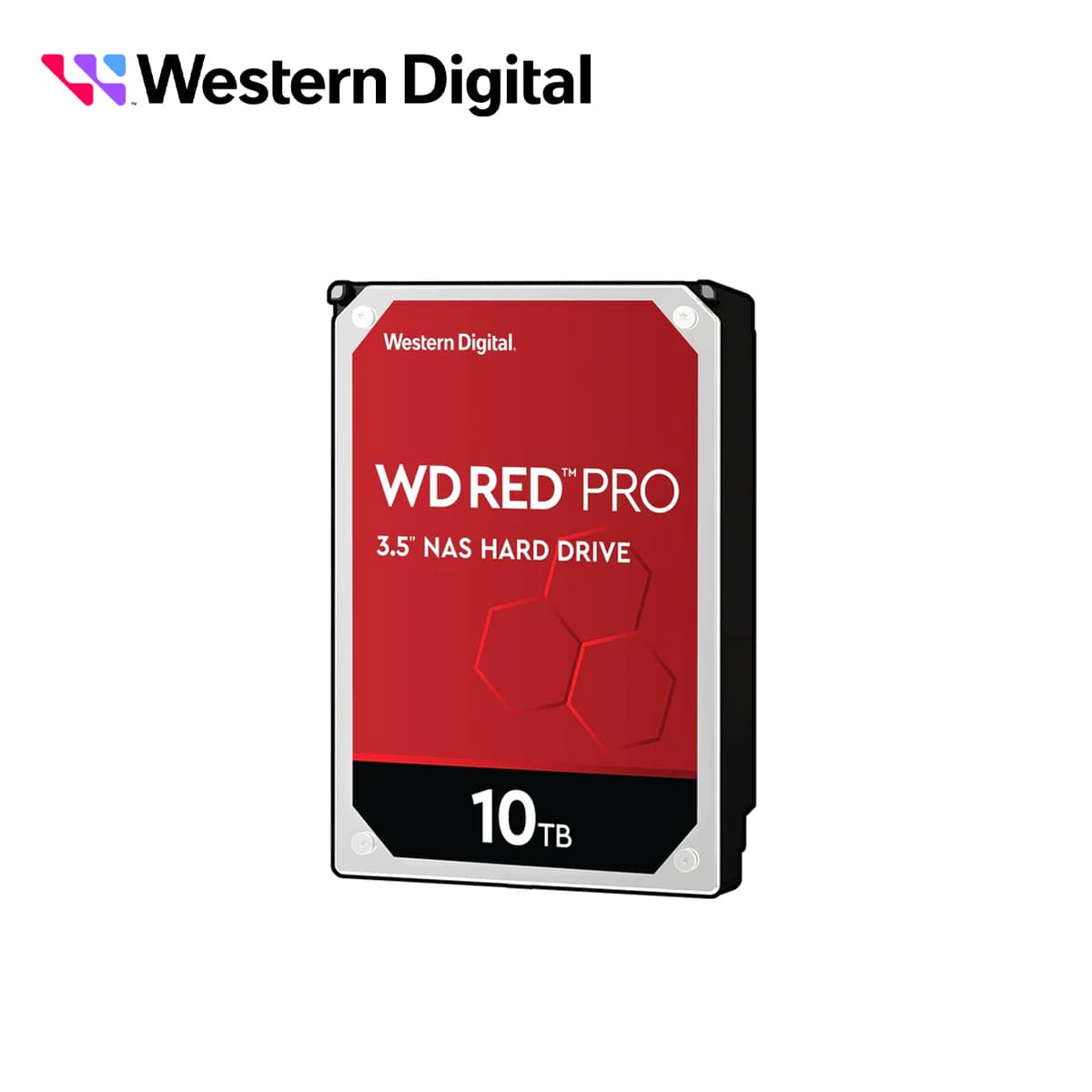 DD DISCO DURO WD102KFBX WD RED PRO 3.5 SATA 10TB CACHE 256MB 7200RMP ESPECIAL PARA ALMACENAMIENTO Y NAS HASTA 24 BAHIAS - Miniatura 3