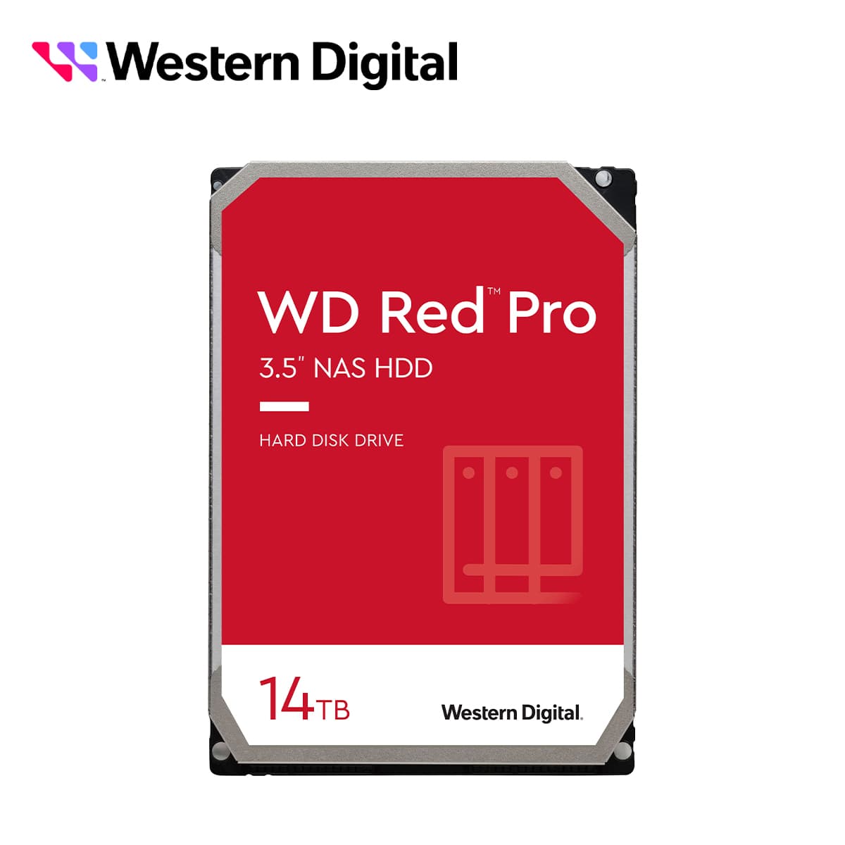 DD DISCO DURO WD142KFGX WD RED PRO 3.5 SATA 14TB CACHE 512MB 7200RMP ESPECIAL PARA ALMACENAMIENTO Y NAS - Miniatura 2