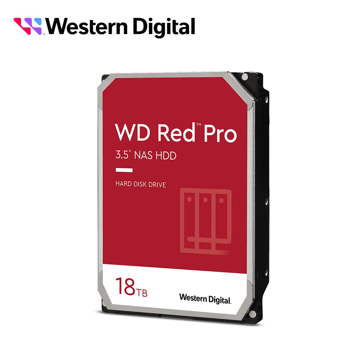 DD DISCO DURO WD181KFGX WD RED PRO 3.5 SATA 18TB CACHE 256MB 7200RMP ESPECIAL PARA ALMACENAMIENTO Y NAS HASTA 24 BAHIAS - Miniatura 2