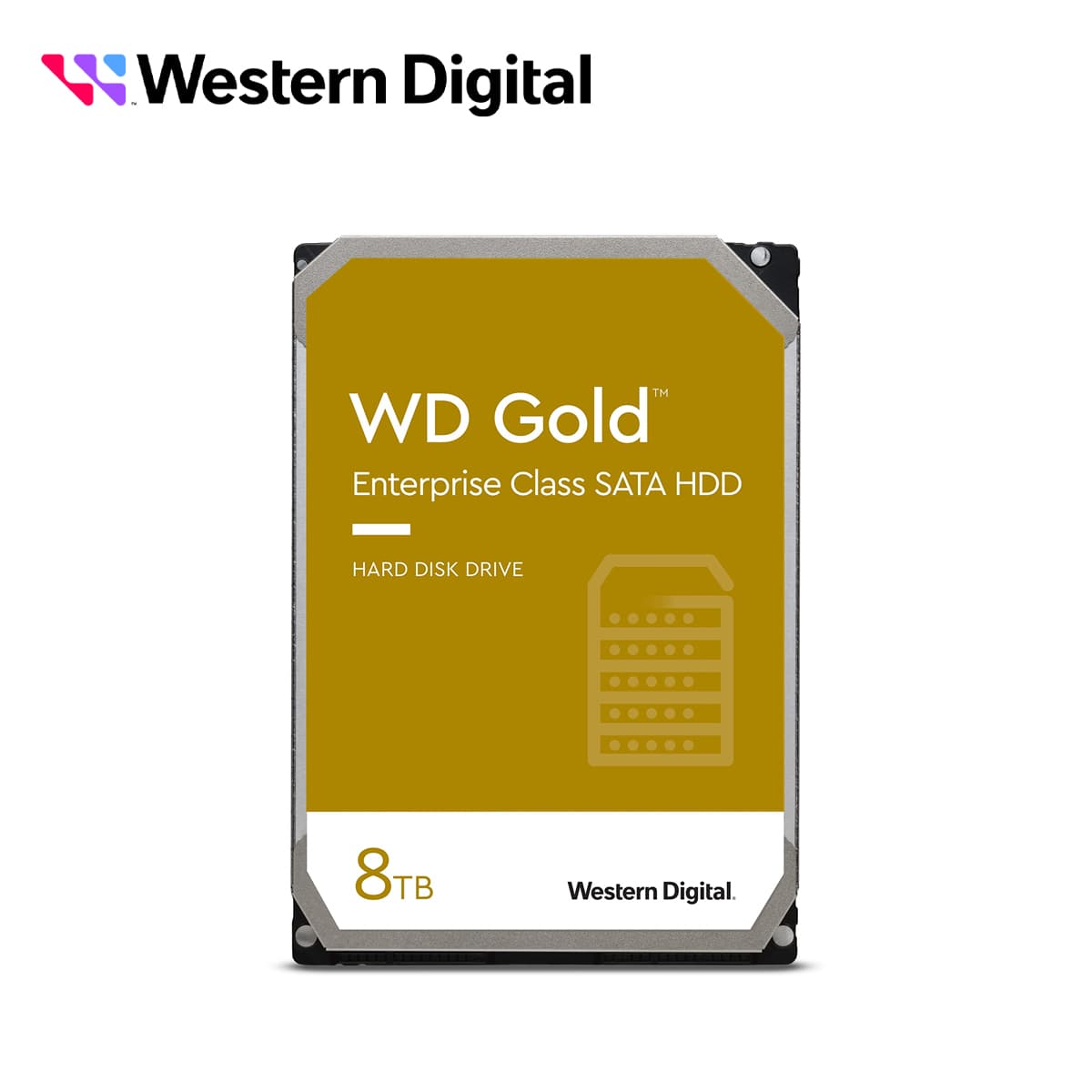 DD DISCO DURO 8TB WD8004FRYZ WD GOLD 3.5 SATA3 6GB/S 256MB 7200RPM 24X7 HOTPLUG P/NAS/NVR/SERVER - Miniatura 2