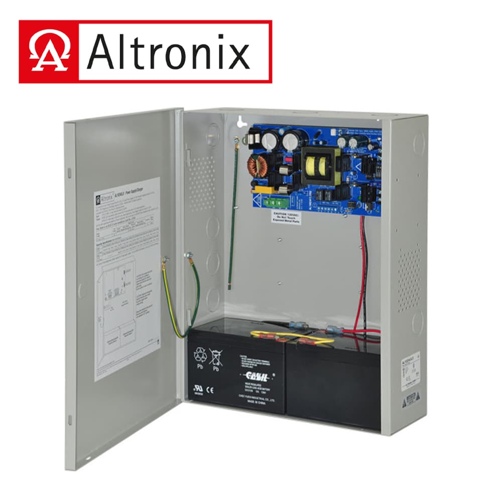 FUENTE DE ALIMENTACION / ALTRONIX AL1024ULX / CONVIERTE 115 VCA, 60 HZ A 24VCC 10A - Miniatura 2