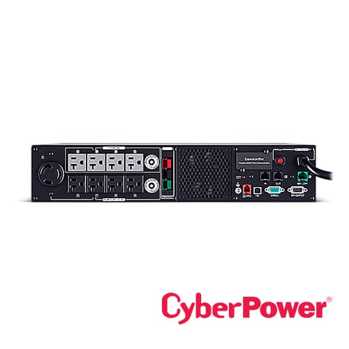 UPS CYBERPOWER PR3000RTXL2U 3000VA/3000W, 120VCA, ONDA SENOIDAL PURA, LINEA INTERACTIVA , TORRE/ RACK 2U, CONTACTOS 8XNEMA 5-20R + 1XNEMA L5-30R, USB, SERIAL, SNMP, EXTENSION DE BATERIA - Miniatura 3